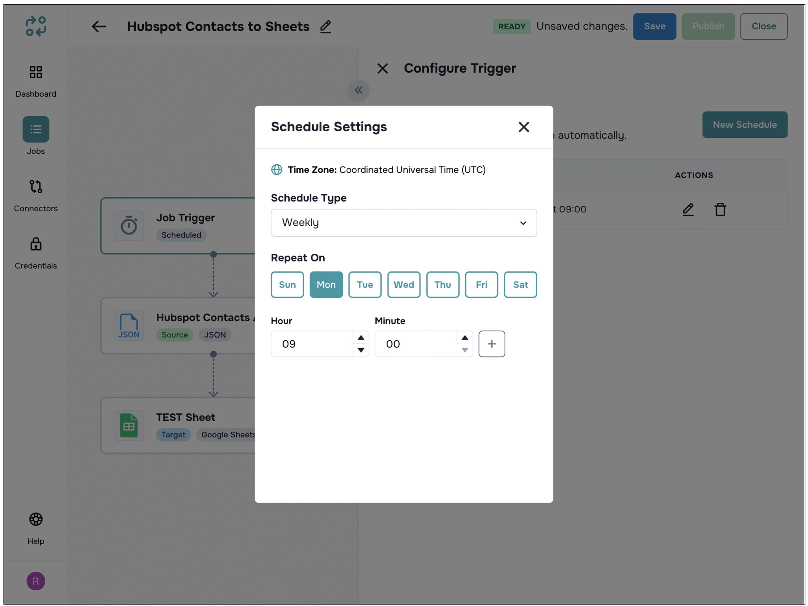 ContentMesh's Job Scheduler